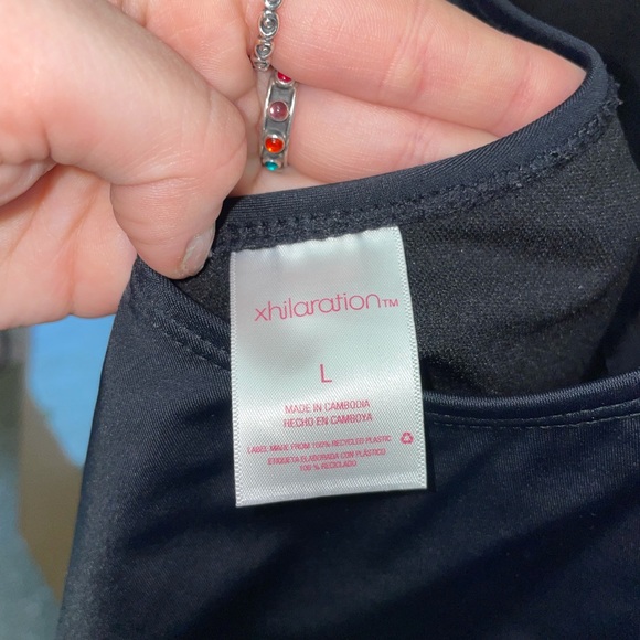 Xhilaration Swim Low Cut Side One Piece Swimsuit Poshmark